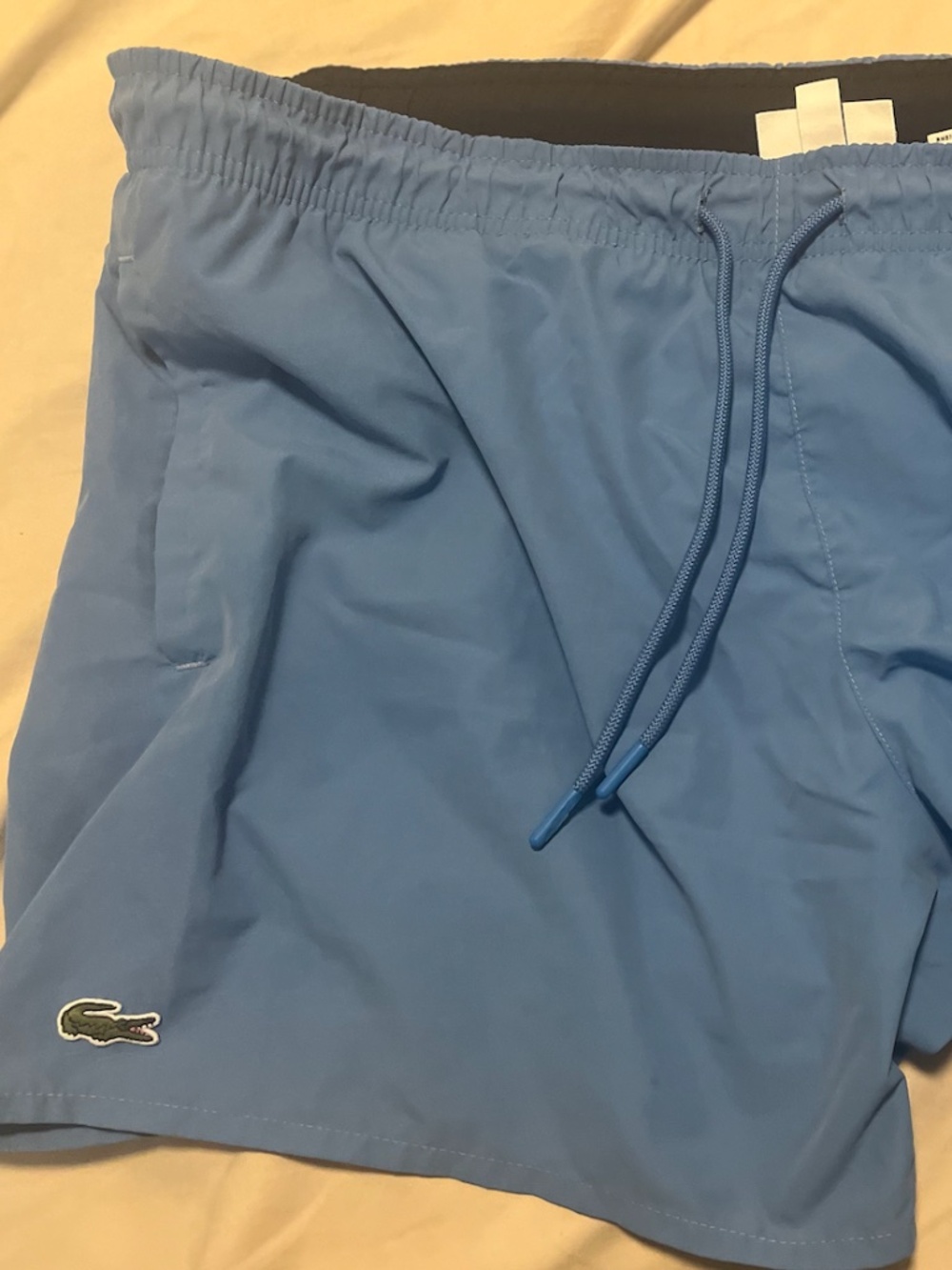 Lacoste Men’s Blue Swim Trunks – Size XL